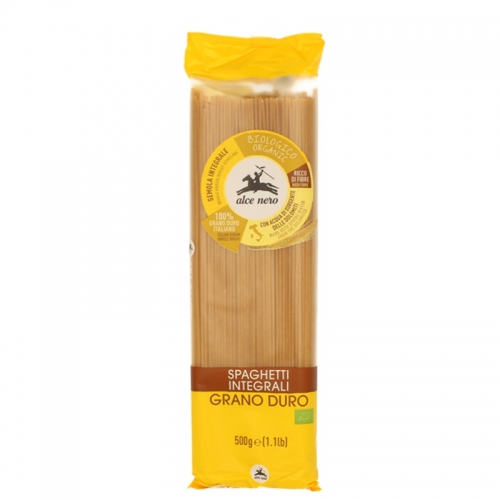 Alce nero integralne špagete-500g